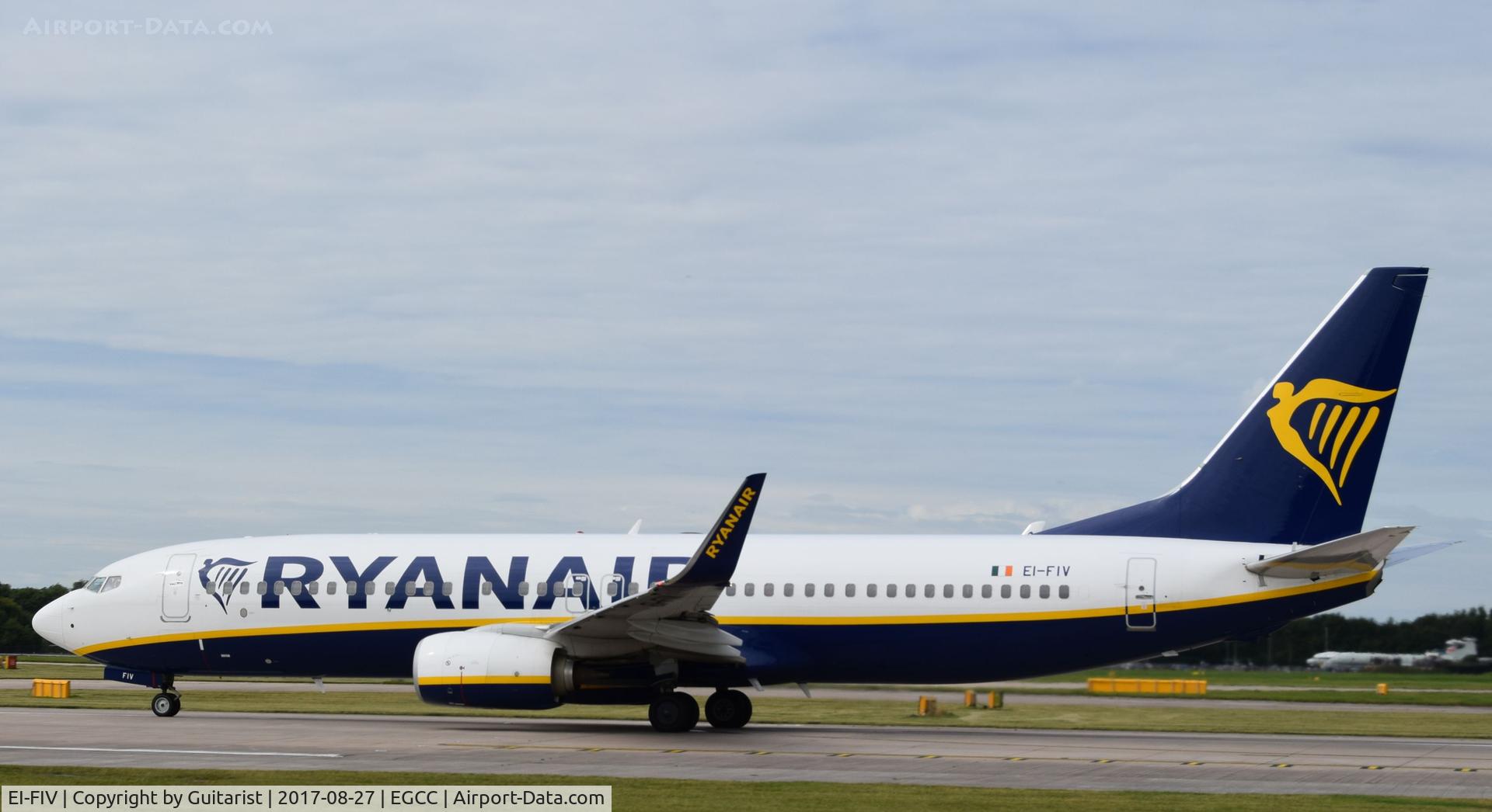 EI-FIV, 2015 Boeing 737-8AS C/N 44705, At Manchester
