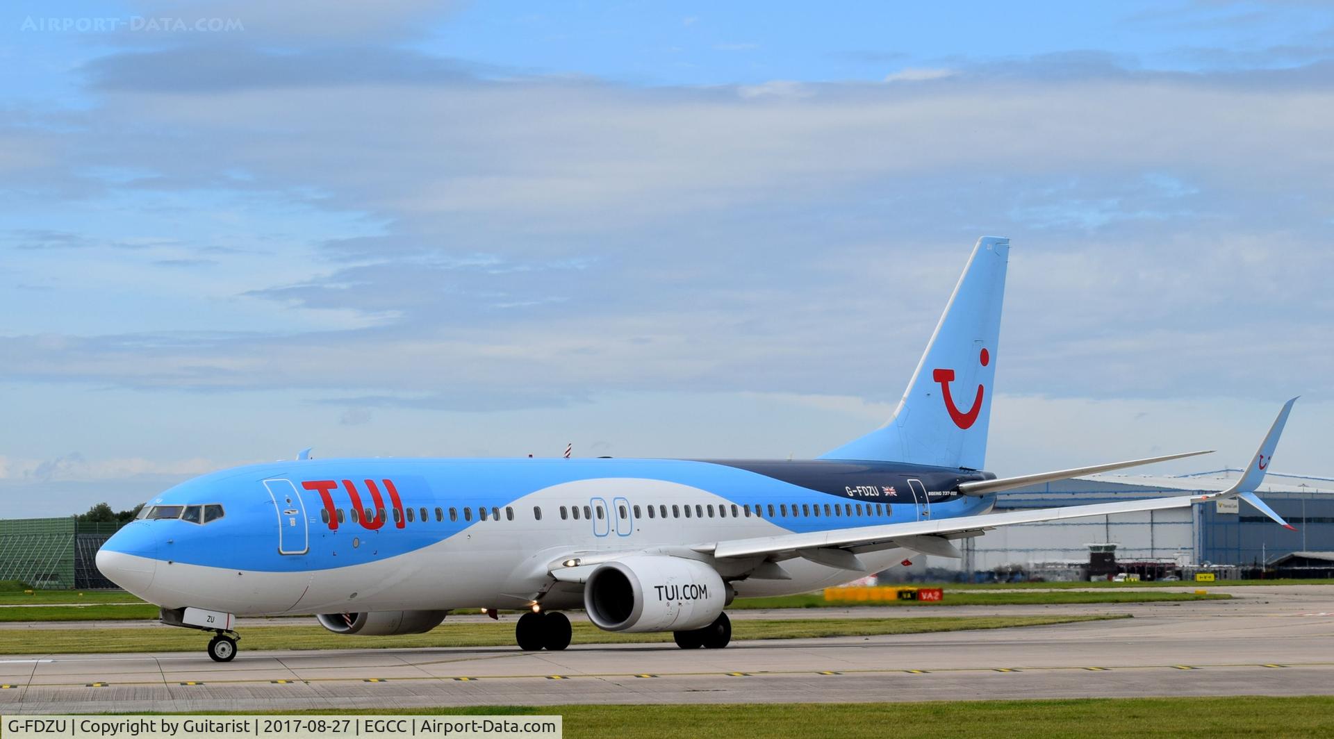 G-FDZU, 2011 Boeing 737-8K5 C/N 37253, At Manchester