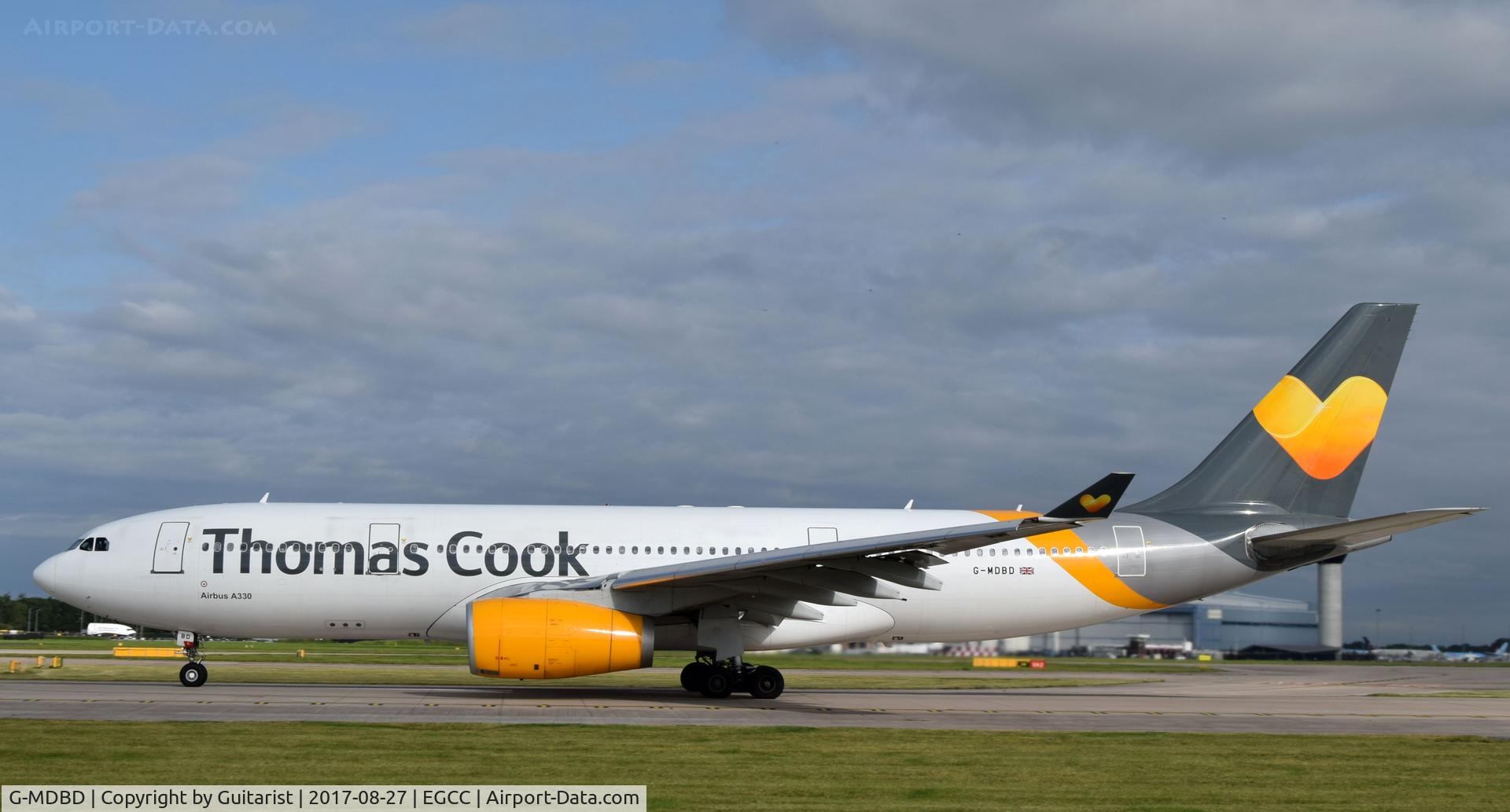 G-MDBD, 1999 Airbus A330-243 C/N 266, At Manchester