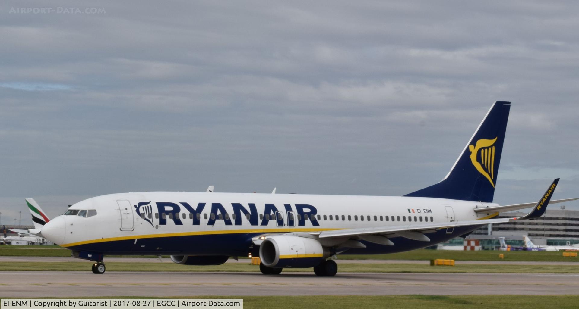 EI-ENM, 2010 Boeing 737-8AS C/N 35038, At Manchester