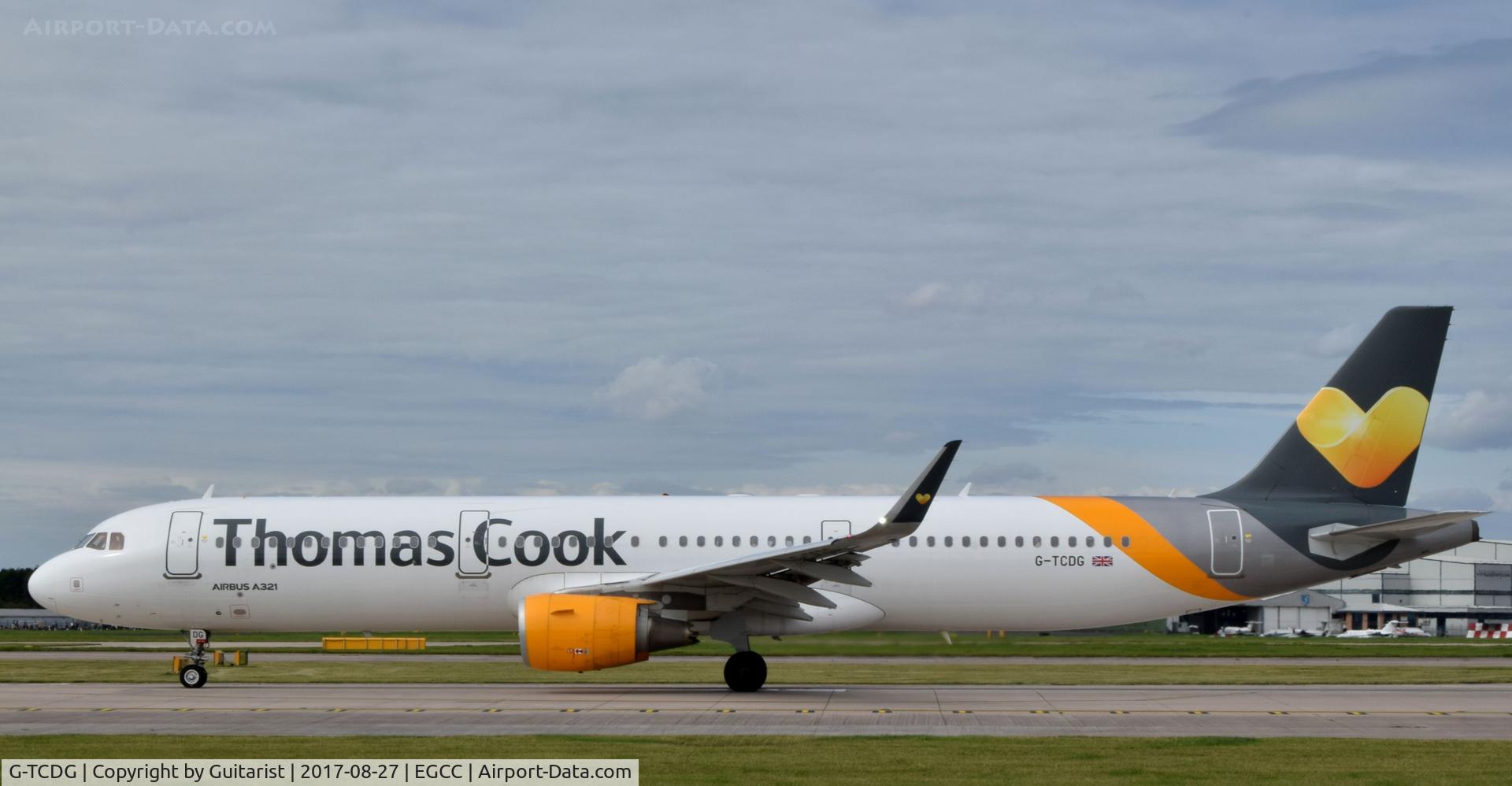 G-TCDG, 2014 Airbus A321-211 C/N 6122, At Manchester