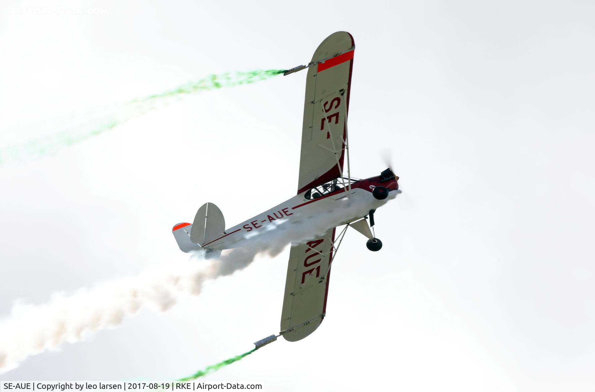 SE-AUE, 1942 Piper J3C-65 Cub Cub C/N 9460, Roskilde air show 19.8.2017