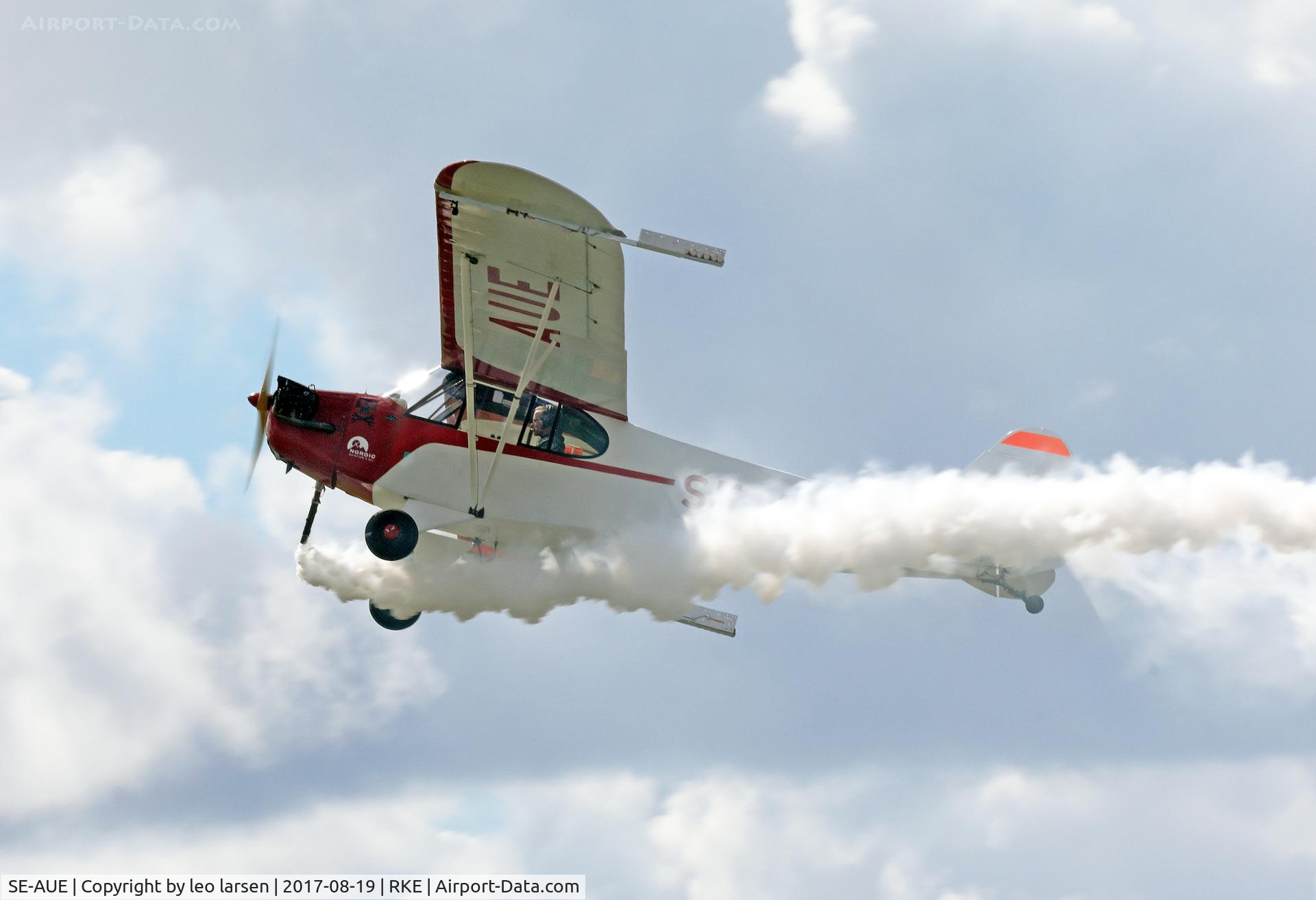 SE-AUE, 1942 Piper J3C-65 Cub Cub C/N 9460, Roskilde air show 19.8.2017