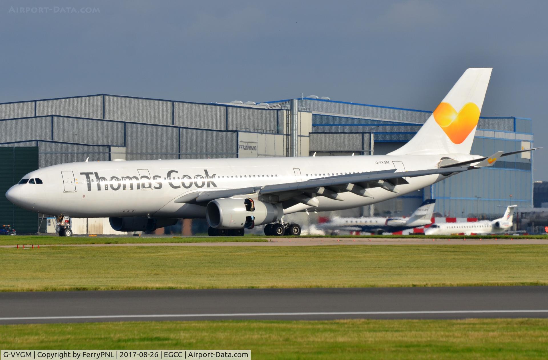 G-VYGM, 2015 Airbus A330-243 C/N 1601, Thomas Cook leased this RAF A332 for the season