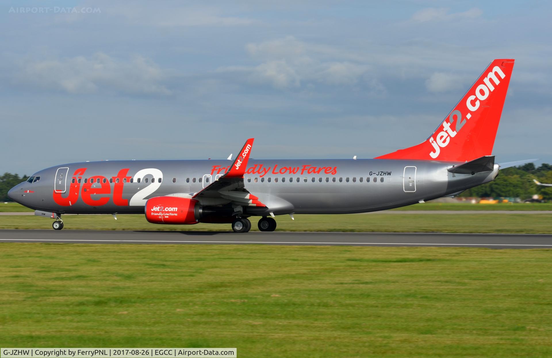 G-JZHW, 2016 Boeing 737-800 C/N 63153, Jet2 B738 taking-off.