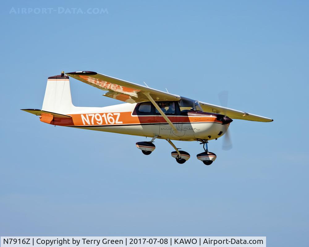 N7916Z, 1963 Cessna 150C C/N 15060016, KAWO