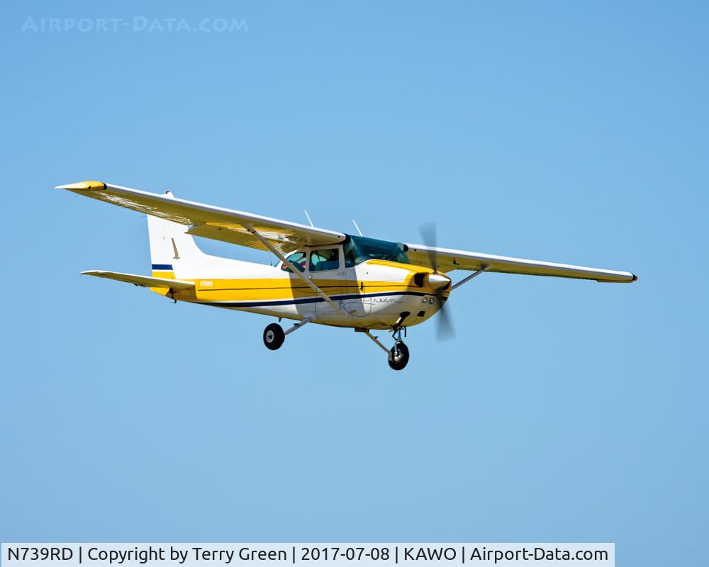 N739RD, 1978 Cessna 172N C/N 17270737, KAWO