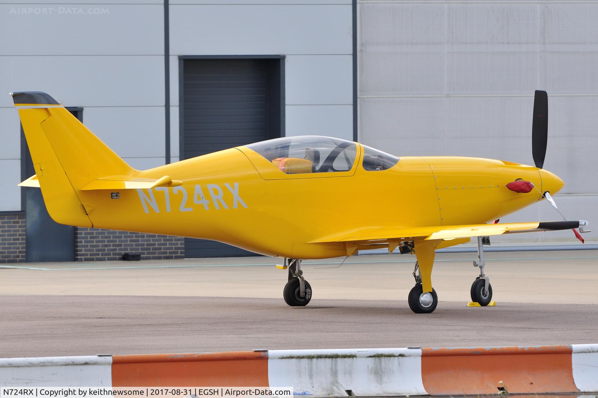 N724RX, 2006 Legend Aircraft Legend C/N 001, Very nice unusual visitor.