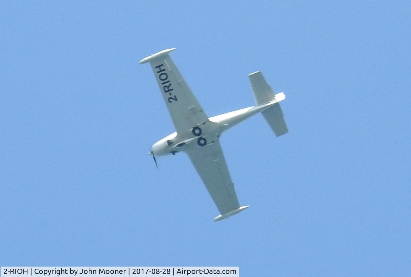 2-RIOH, 1970 Navion Rangemaster H C/N NAV-4-2548, 2-RIOH spotted above Shaldon Devon