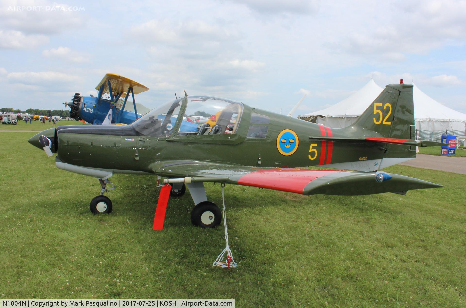 N1004N, 1972 Scottish Aviation Sk.61E Bulldog C/N BH100/167, Scottish Aviation Bulldog