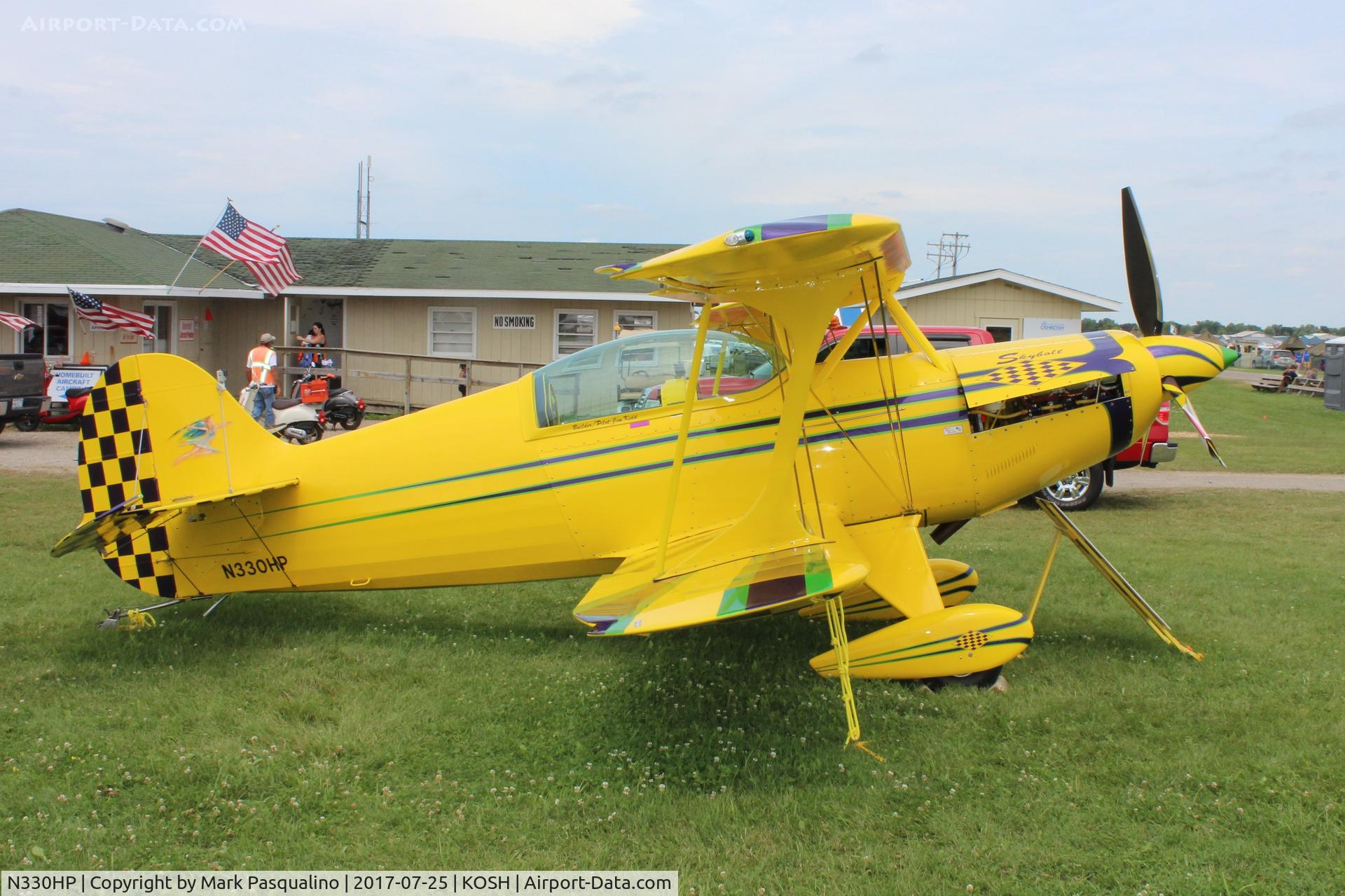 N330HP, 2015 Steen Skybolt C/N 01, Pitts S-2S