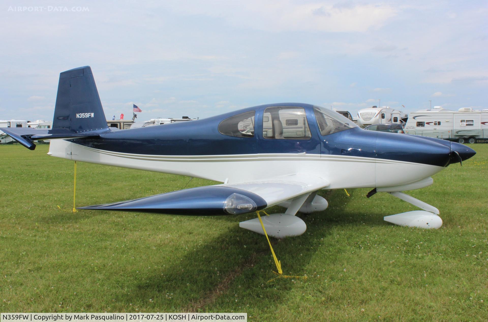 N359FW, Vans RV-10 C/N 40319, Vans RV-10