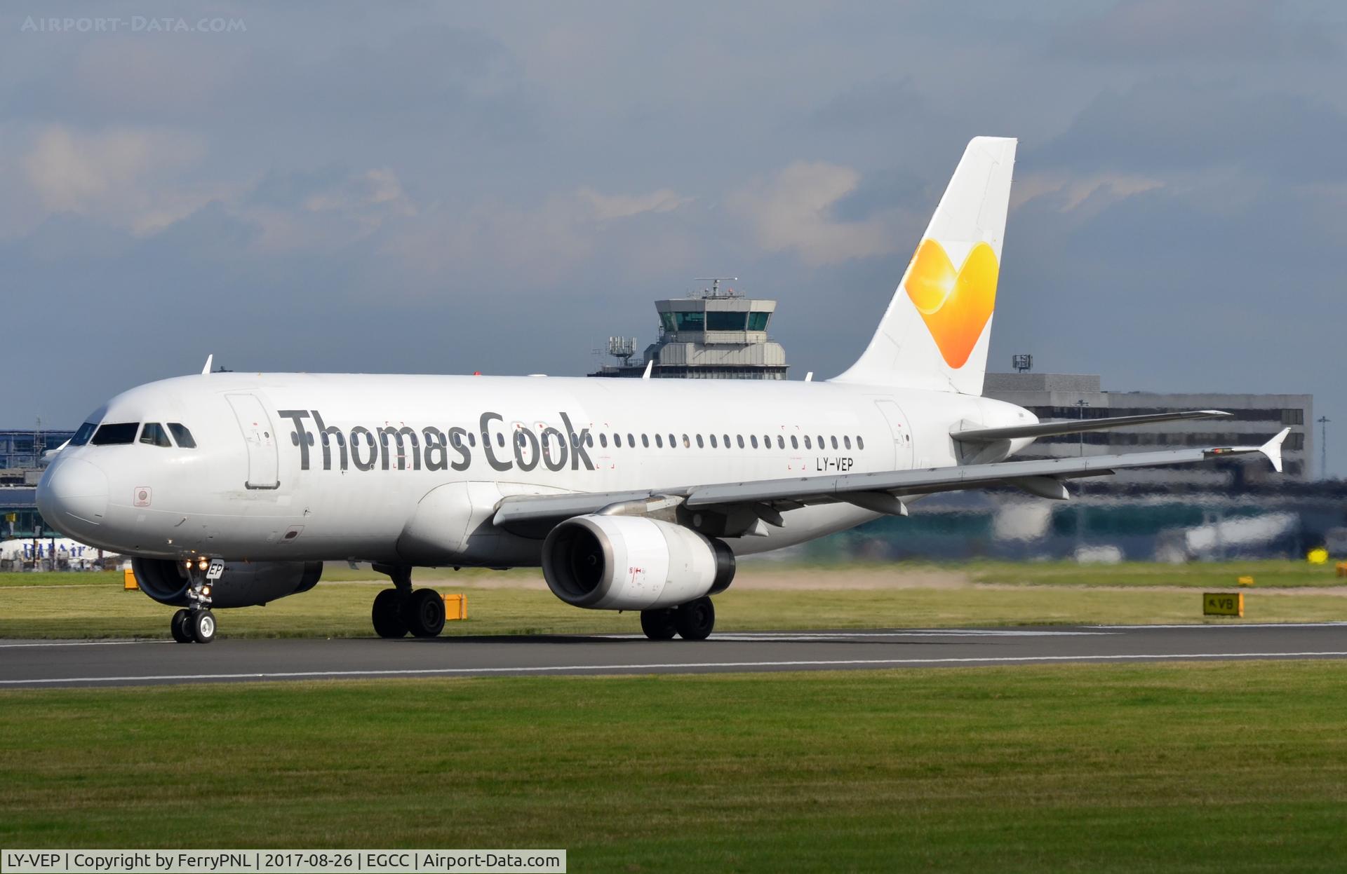 LY-VEP, 1995 Airbus A320-233 C/N 558, TCK leased this A320 for this summer season.
