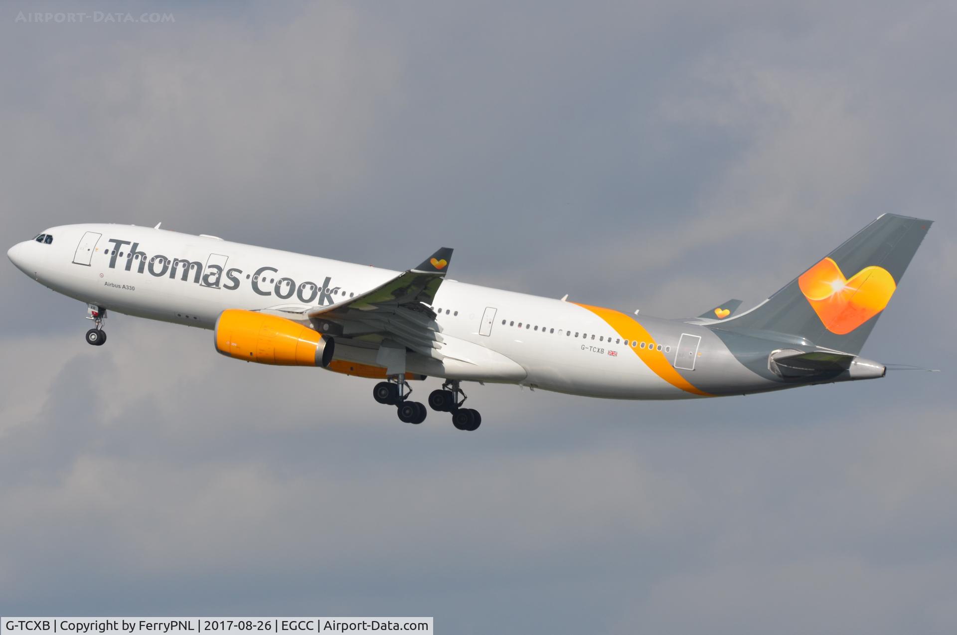 G-TCXB, 2008 Airbus A330-243 C/N 948, Thomas Cook A332 lifting-off.