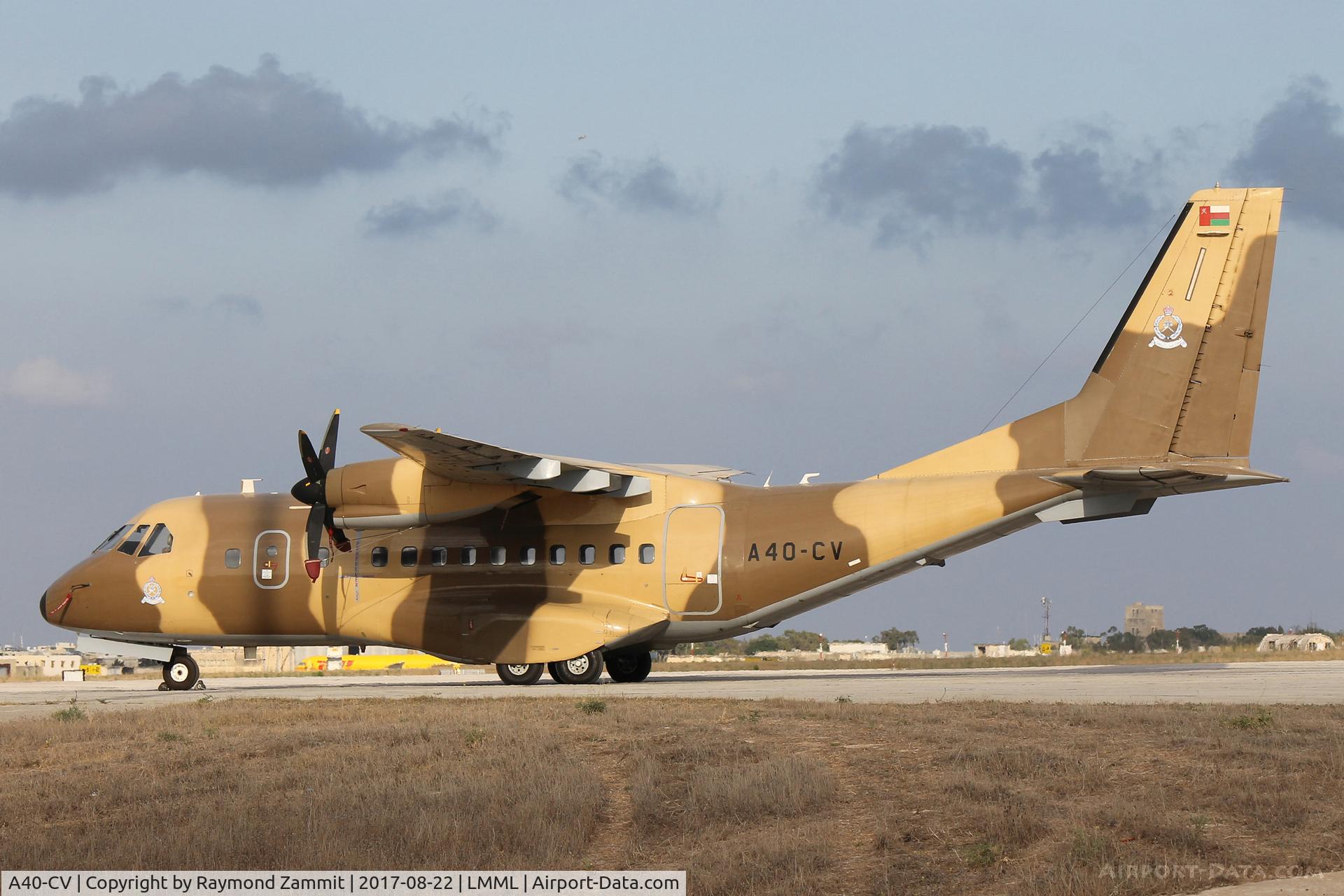 A40-CV, CASA CN-235M-100 C/N 063, Casa CN235M-100 A40-CV Royal Oman Police Force