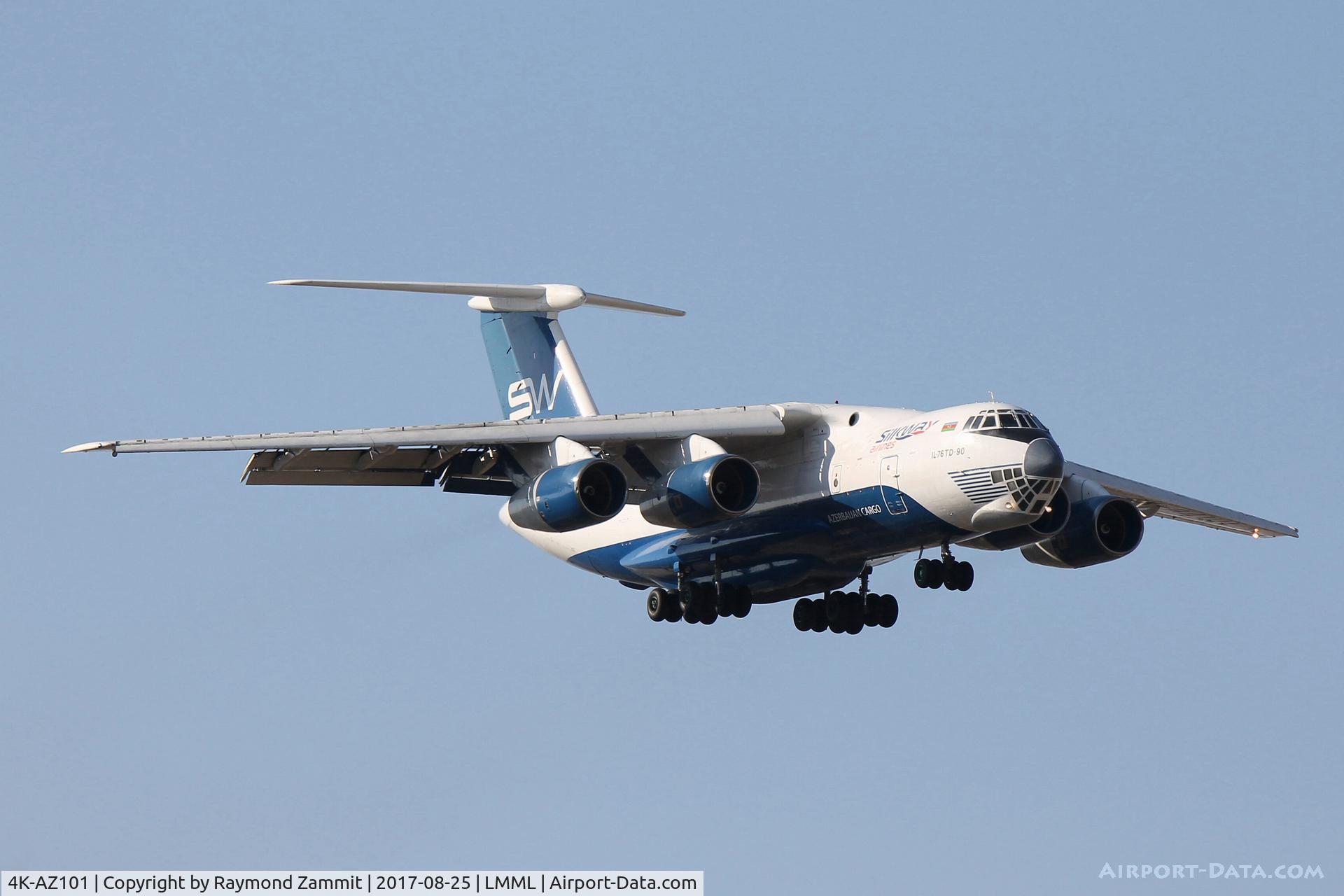 4K-AZ101, 1997 Ilyushin Il-76TD-90VD C/N 1063420716, Ilyushin IL-76 4K-AZ101 Silkway Azerbaijan Cargo