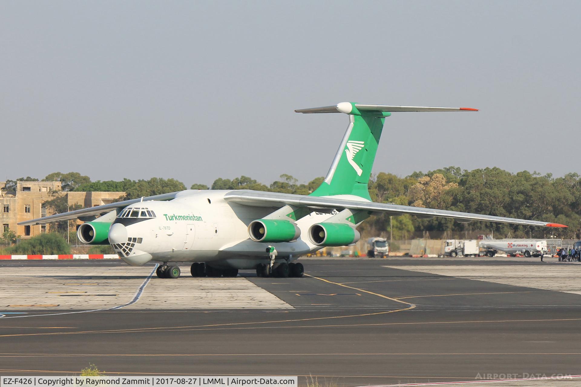 EZ-F426, Ilyushin Il-76TD C/N 1033418609, Ilyushin IL-76 EZ-F426 Turkmenistan Airlines