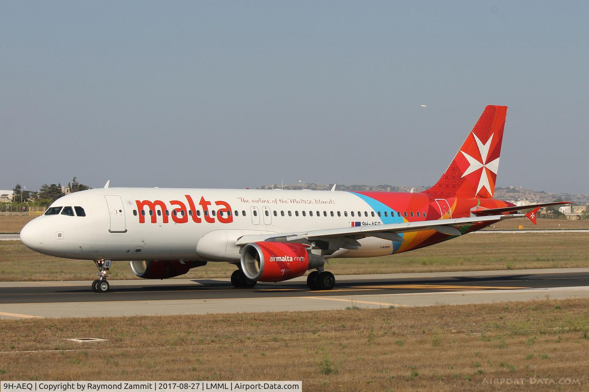 9H-AEQ, 2007 Airbus A320-214 C/N 3068, A320 9H-AEQ Air Malta