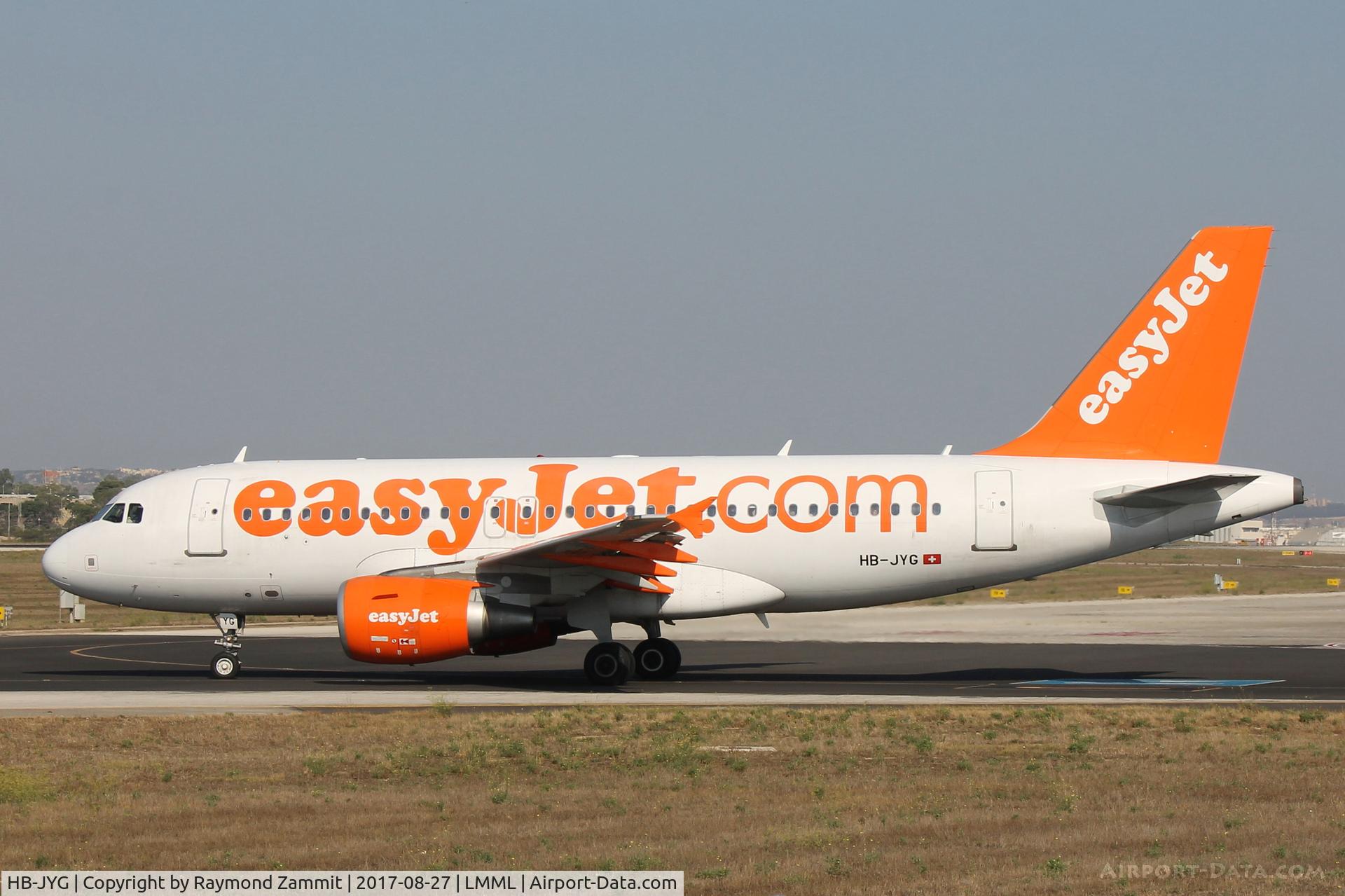 HB-JYG, 2011 Airbus A319-111 C/N 4781, A319 HB-JYG Easyjet Switzerland