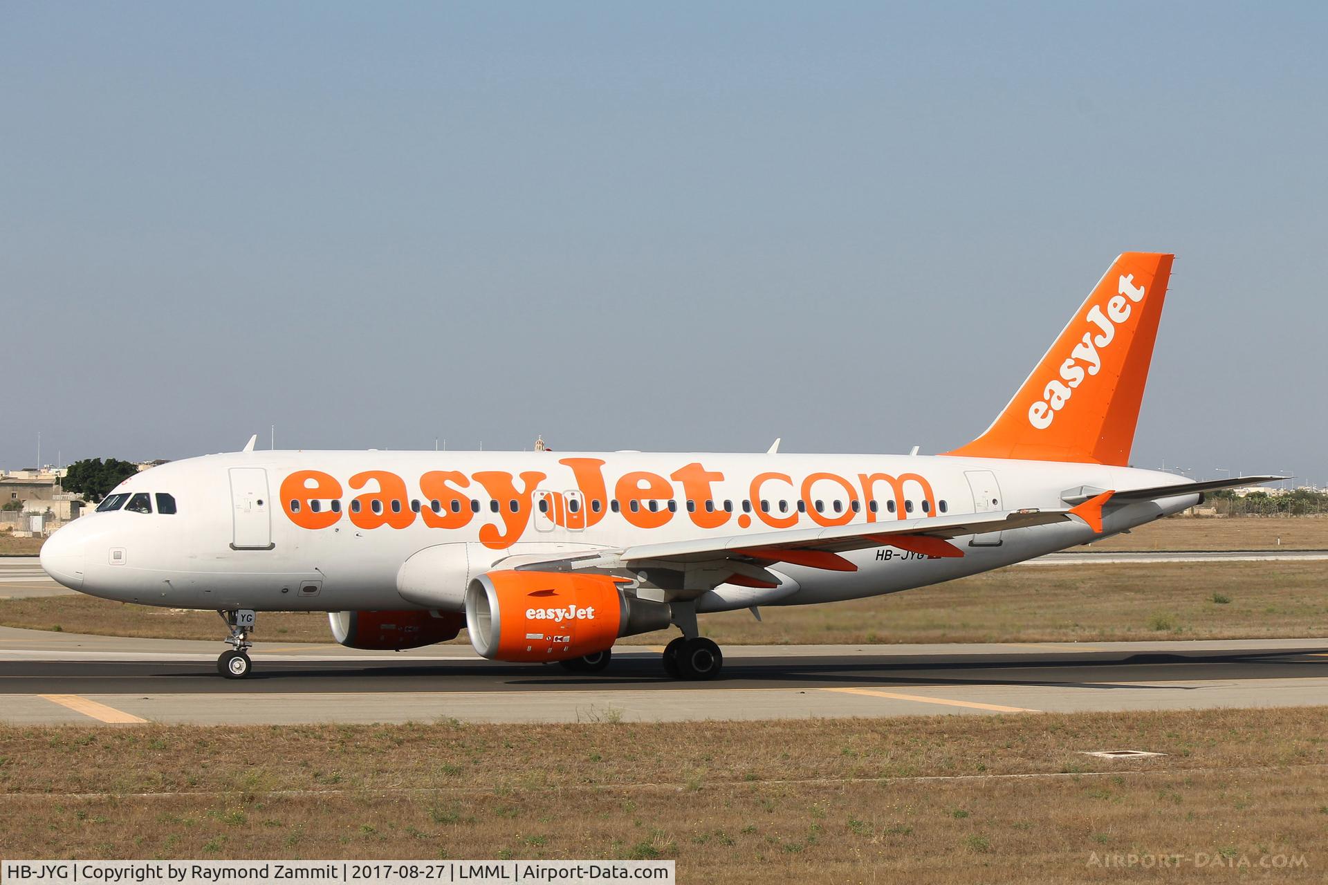 HB-JYG, 2011 Airbus A319-111 C/N 4781, A319 HB-JYG Easyjet Switzerland