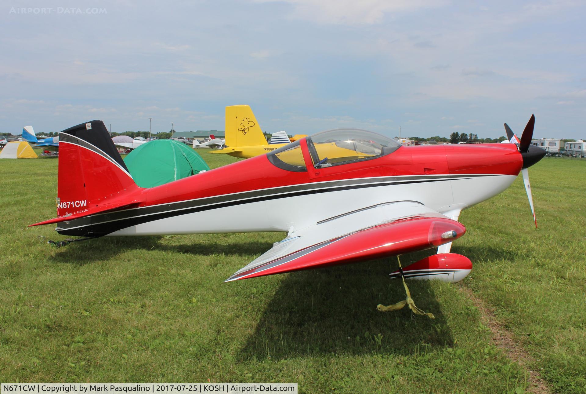 N671CW, 2014 Vans RV-7 C/N 70291, Vans RV-7