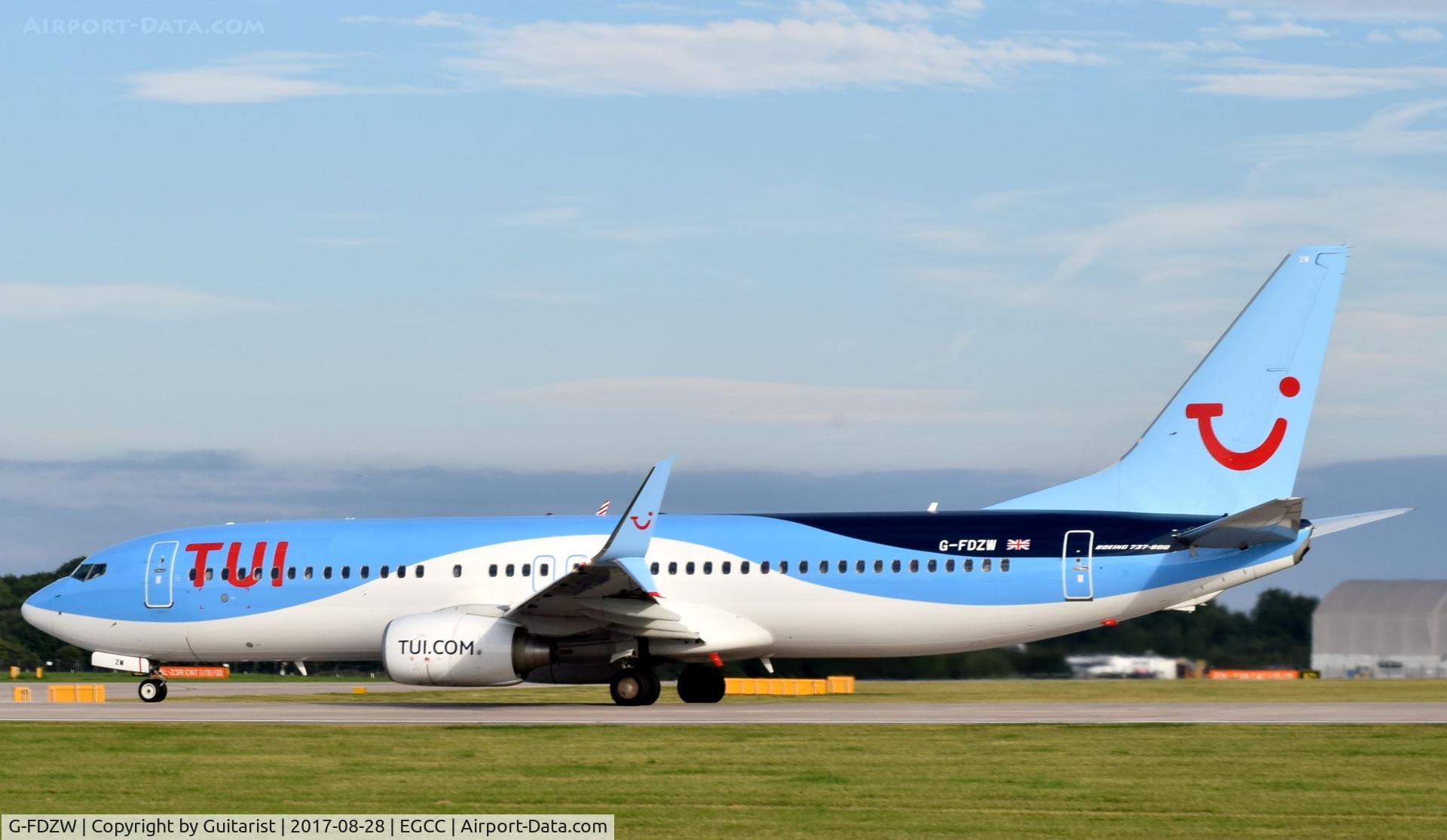 G-FDZW, 2011 Boeing 737-8K5 C/N 37254, At Manchester