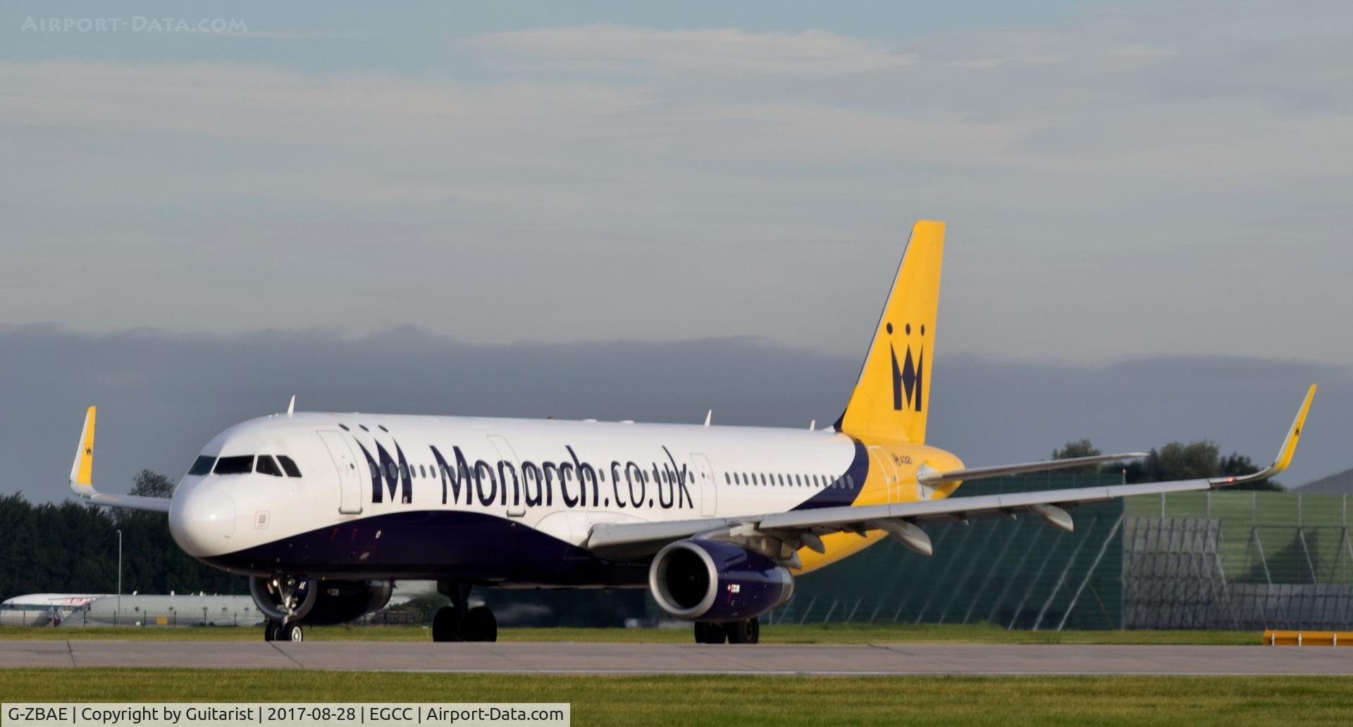 G-ZBAE, 2013 Airbus A321-231 C/N 5606, At Manchester