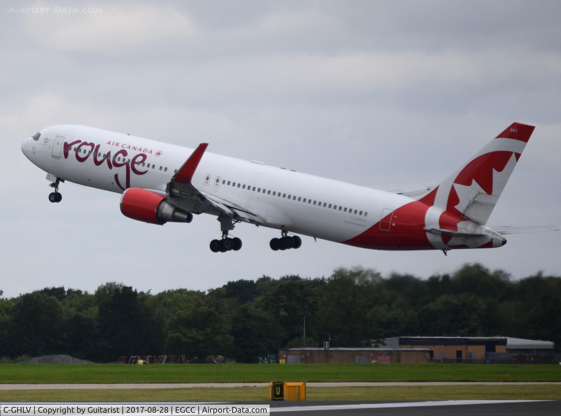 C-GHLV, 2001 Boeing 767-333 C/N 30852, At Manchester