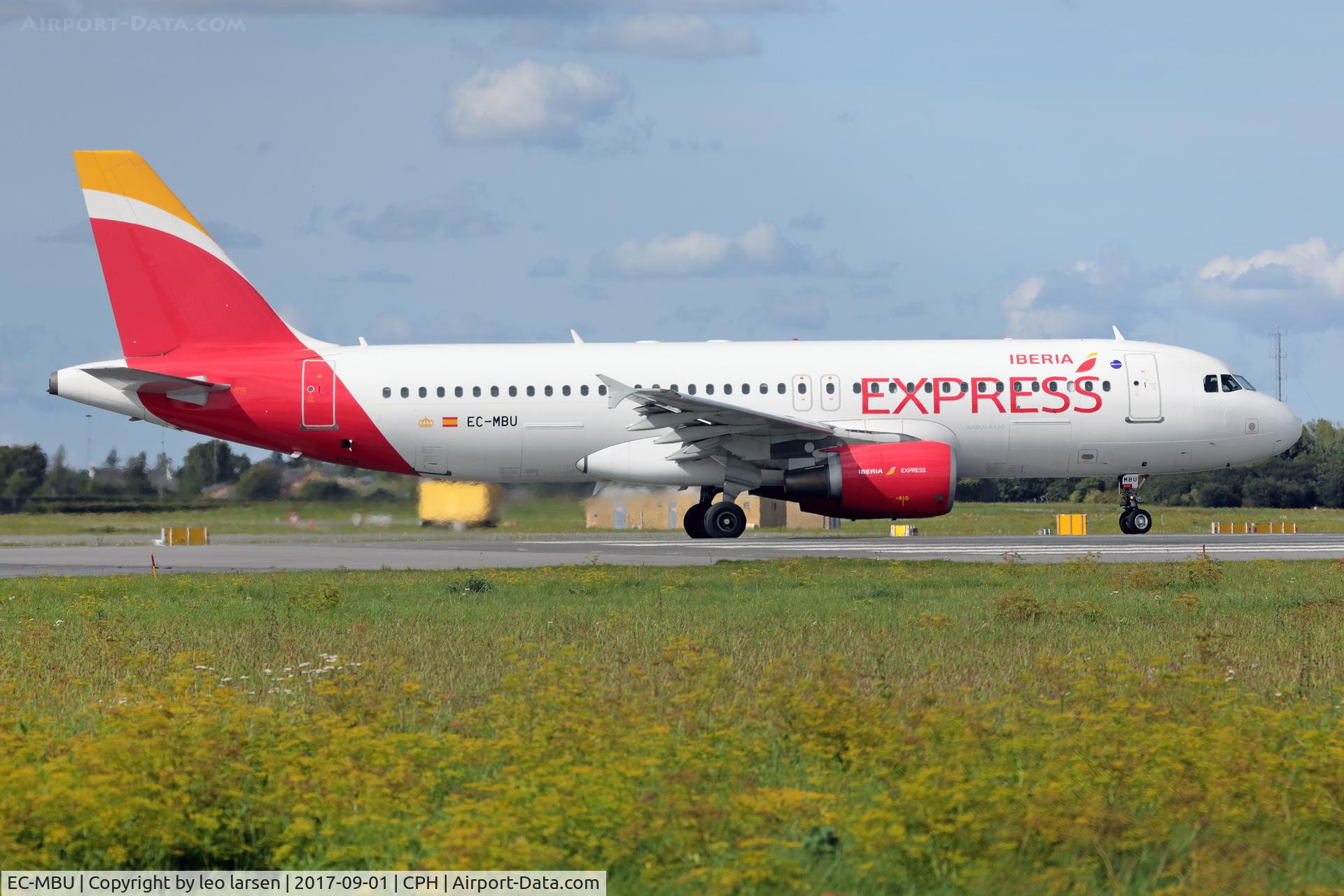 EC-MBU, 2000 Airbus A320-214 C/N 1198, Copenhagen 1.9.2017