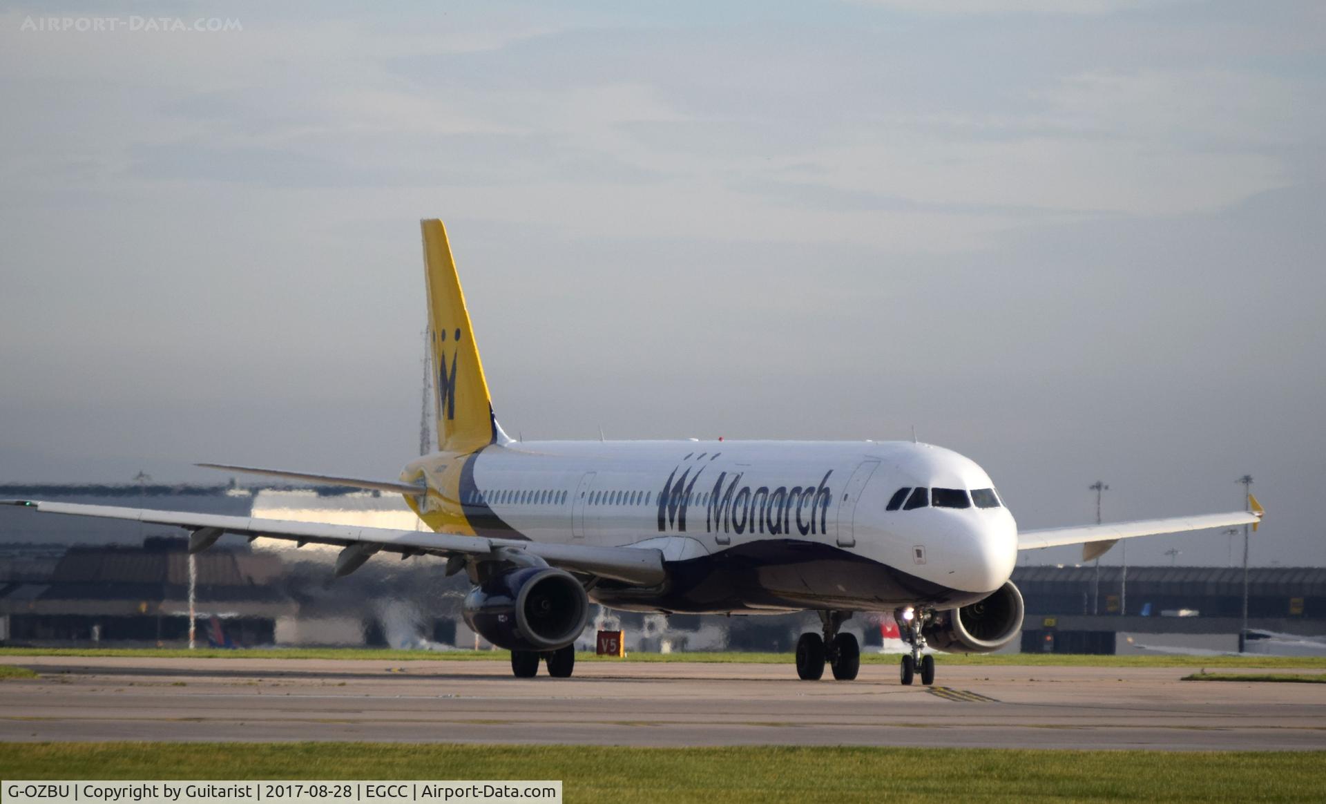 G-OZBU, 2008 Airbus A321-231 C/N 3575, At Manchester