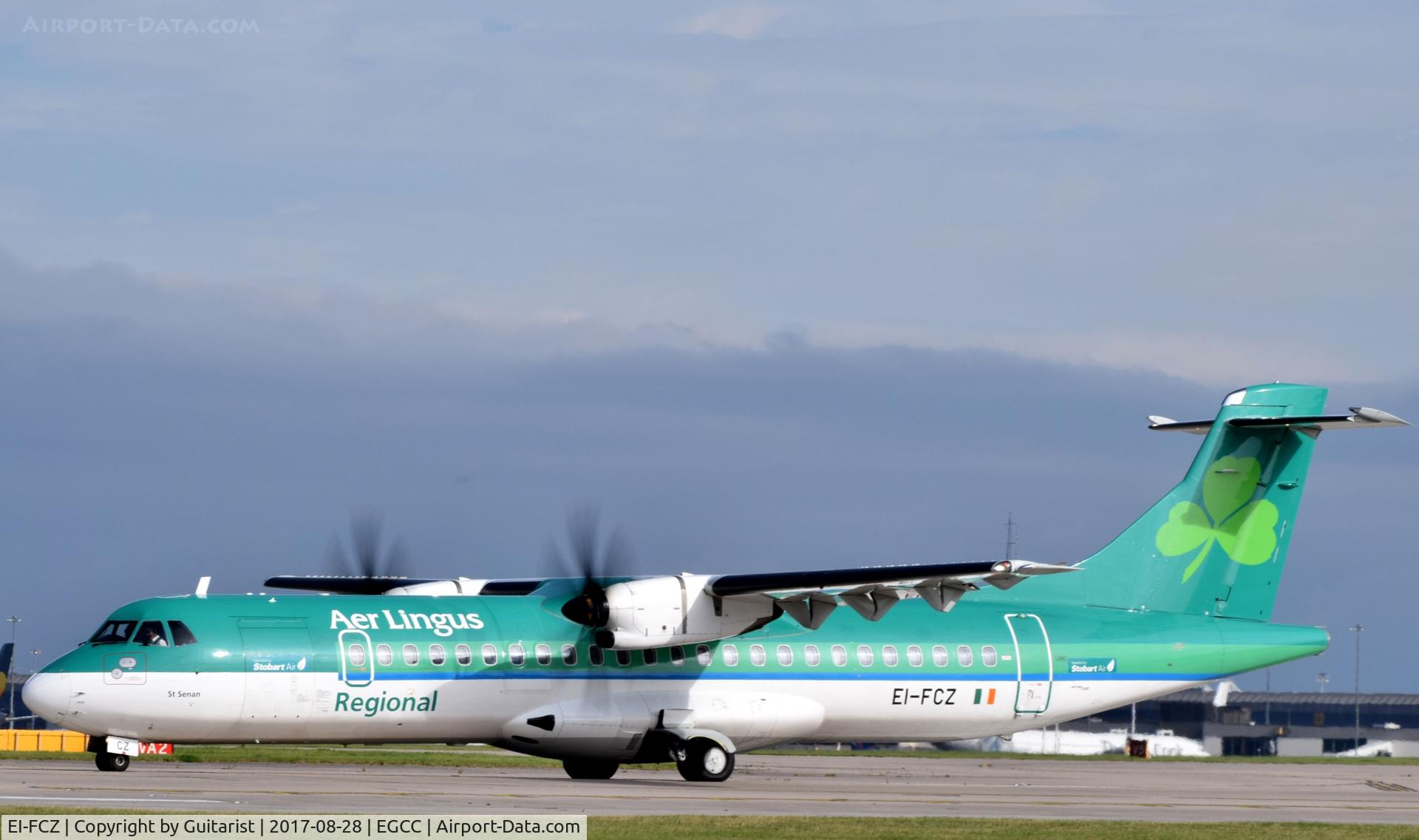 EI-FCZ, 2014 ATR 72-600 (72-212A) C/N 1159, At Manchester