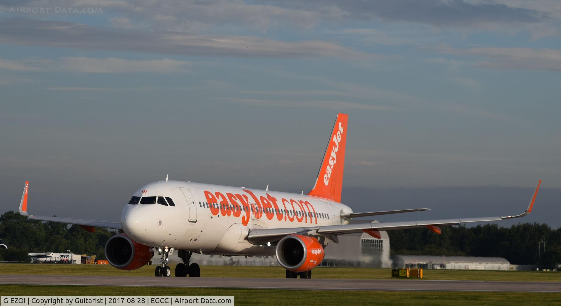 G-EZOI, 2015 Airbus A320-214 C/N 6562, At Manchester
