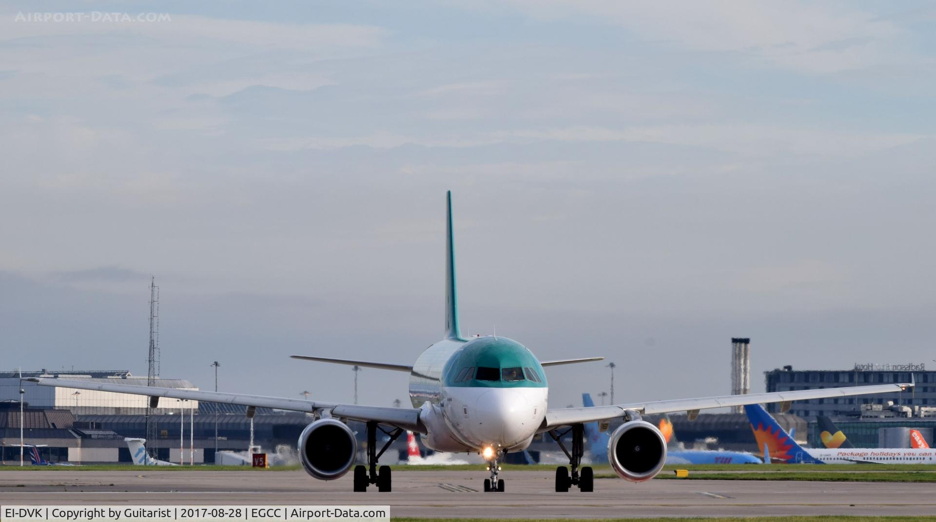 EI-DVK, 2011 Airbus A320-214 C/N 4572, At Manchester