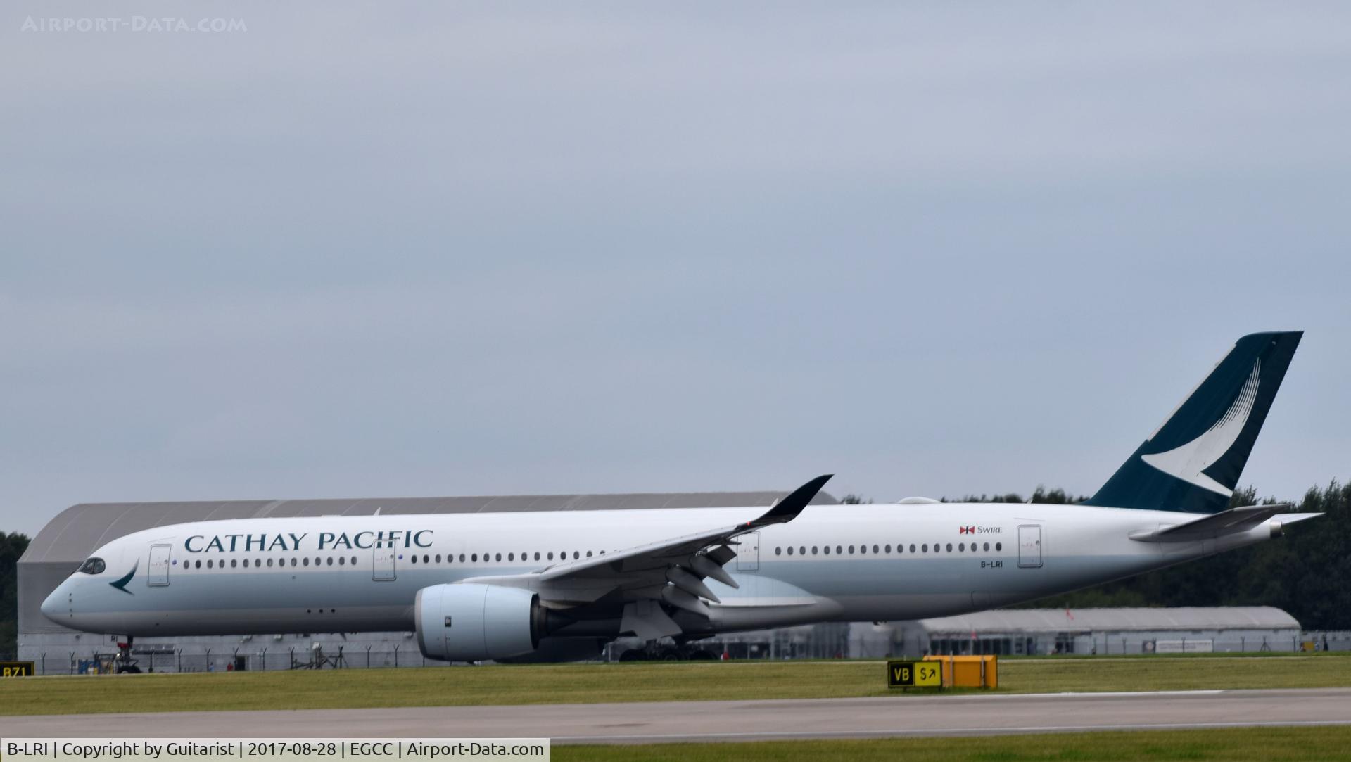 B-LRI, 2016 Airbus A350-941 C/N 058, At Manchester