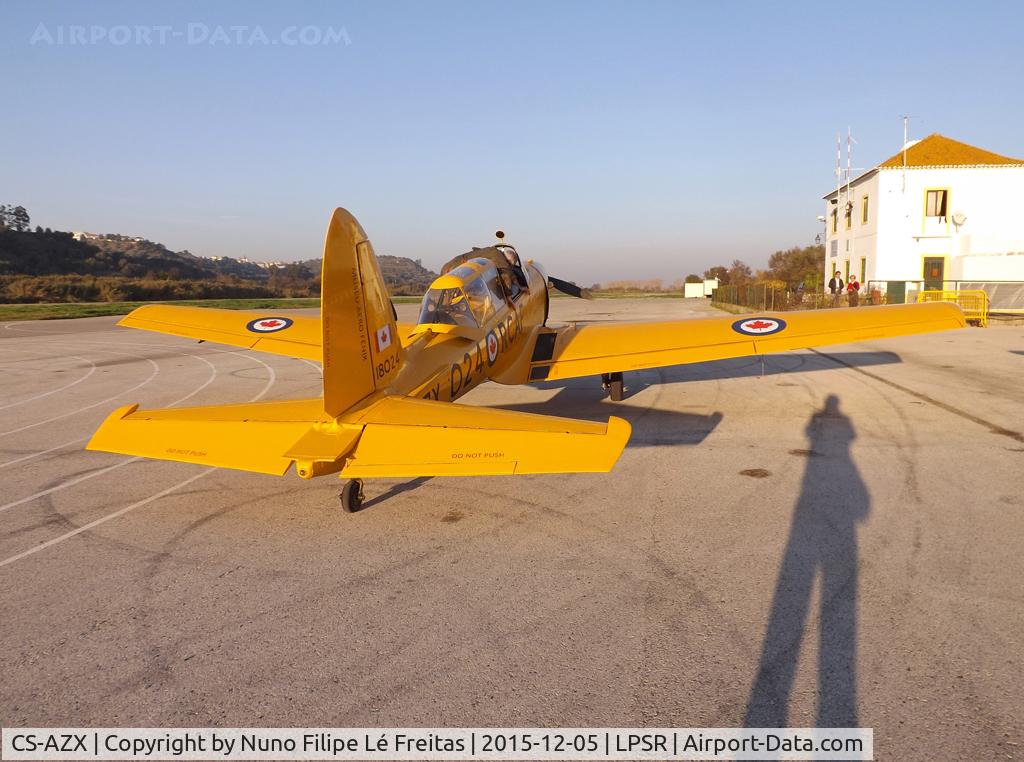 CS-AZX, 1956 OGMA DHC-1 Chipmunk T.20 C/N OGMA-24, Static display.