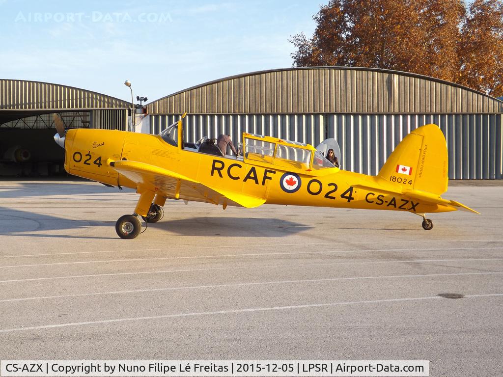 CS-AZX, 1956 OGMA DHC-1 Chipmunk T.20 C/N OGMA-24, Static dispay.
