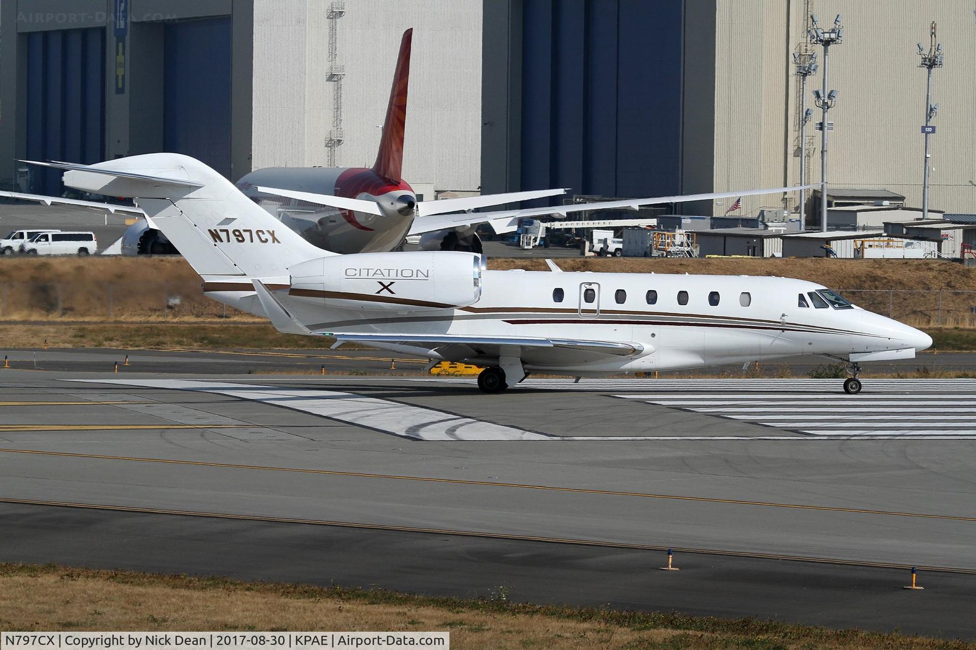 N797CX, 2009 Cessna 750 Citation X C/N 750-0297, KPAEKPAE