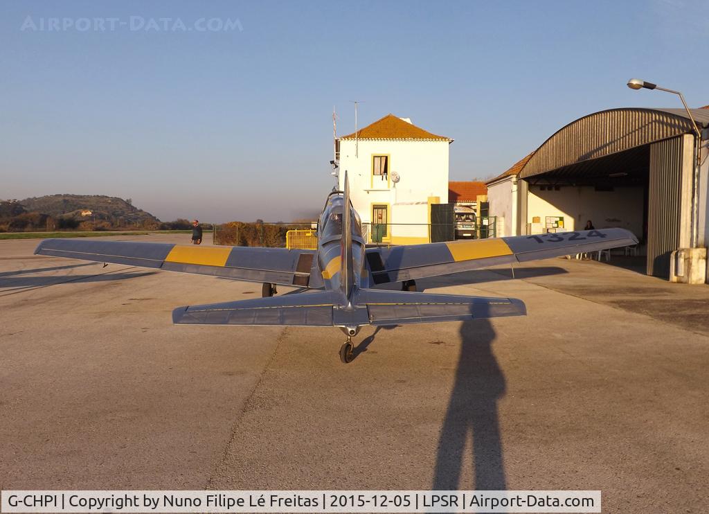 G-CHPI, 1956 OGMA DHC-1 Chipmunk T.20 C/N OGMA-14, Static dispay.