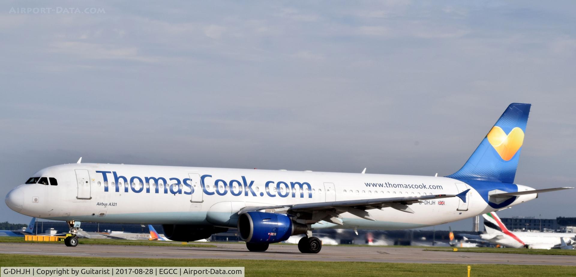 G-DHJH, 2000 Airbus A321-211 C/N 1238, At Manchester