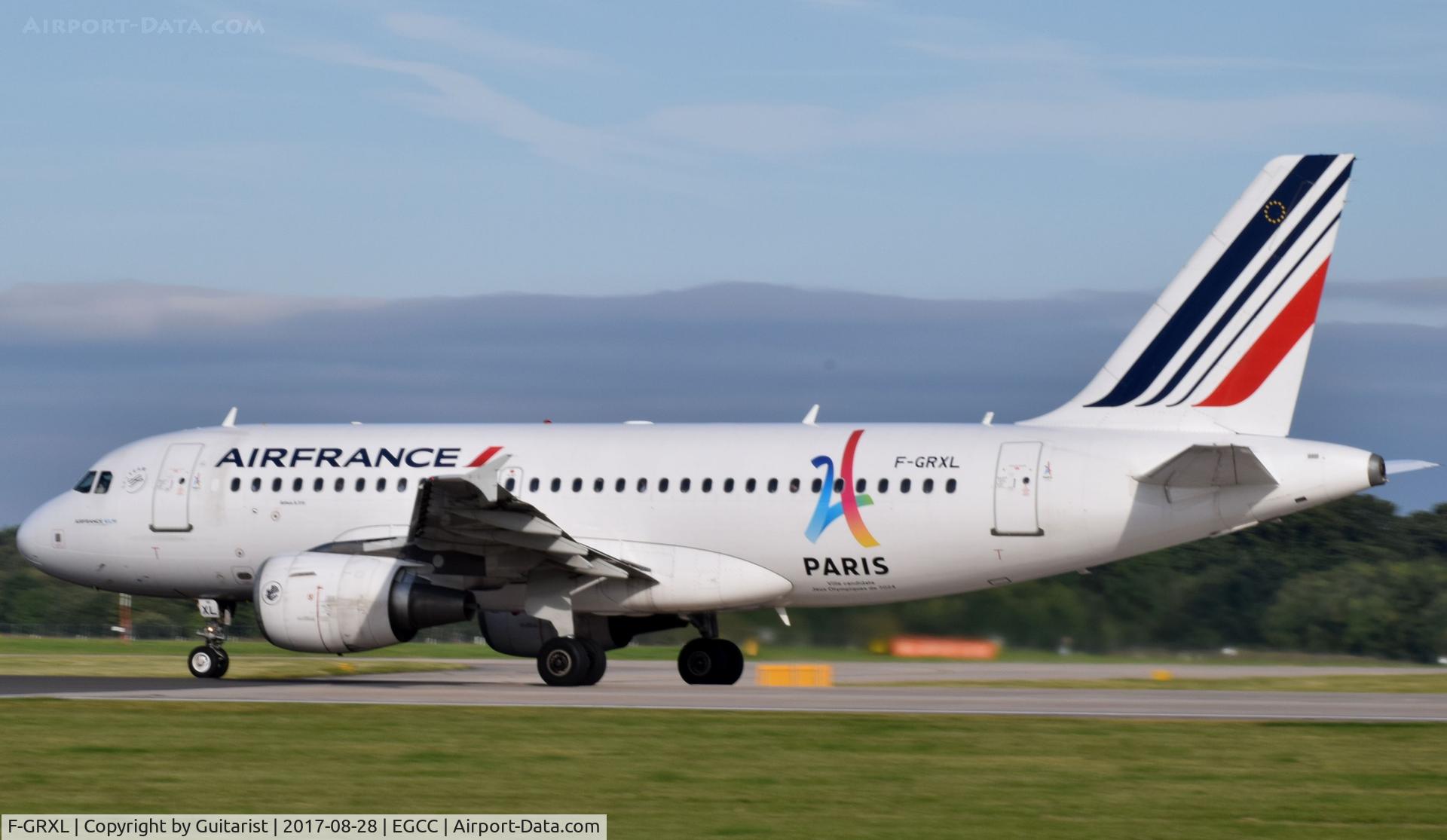 F-GRXL, 2006 Airbus A319-111 C/N 2938, At Manchester