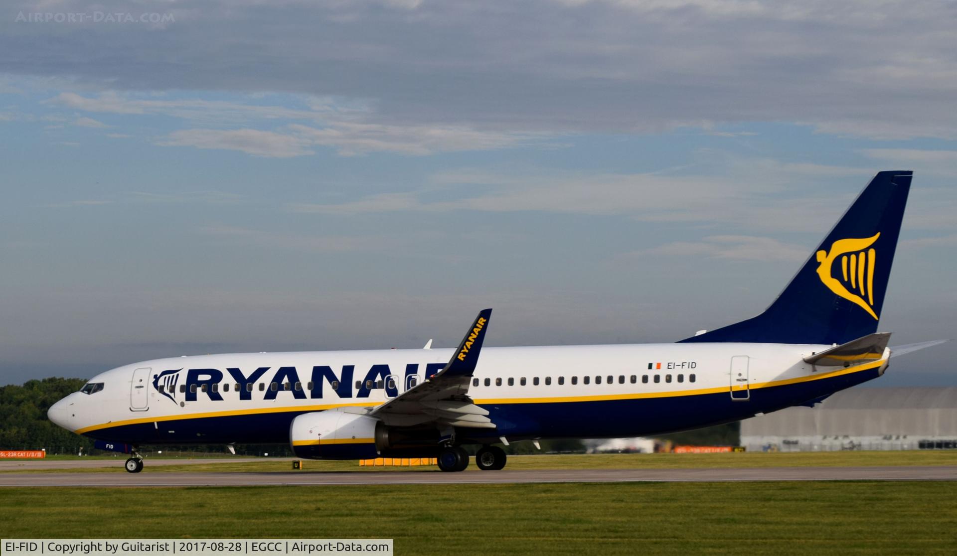 EI-FID, 2015 Boeing 737-8AS C/N 44694, At Manchester