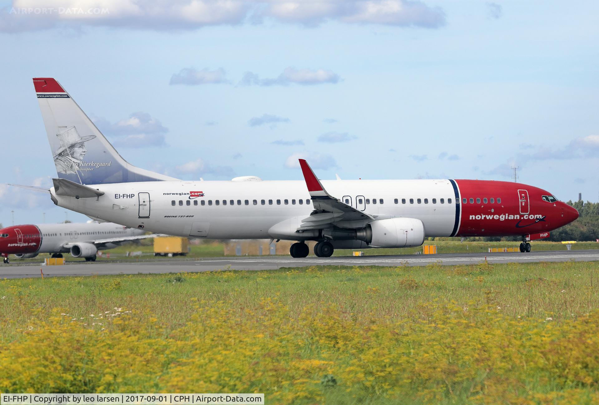 EI-FHP, 2010 Boeing 737-8JP C/N 40865, Copenhagen 1.9.2017