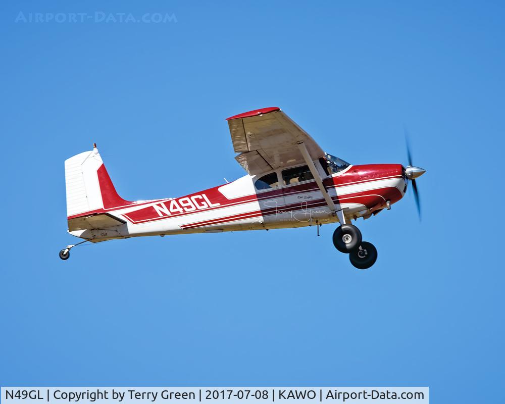 N49GL, 1960 Cessna 180C C/N 50705, KAWO