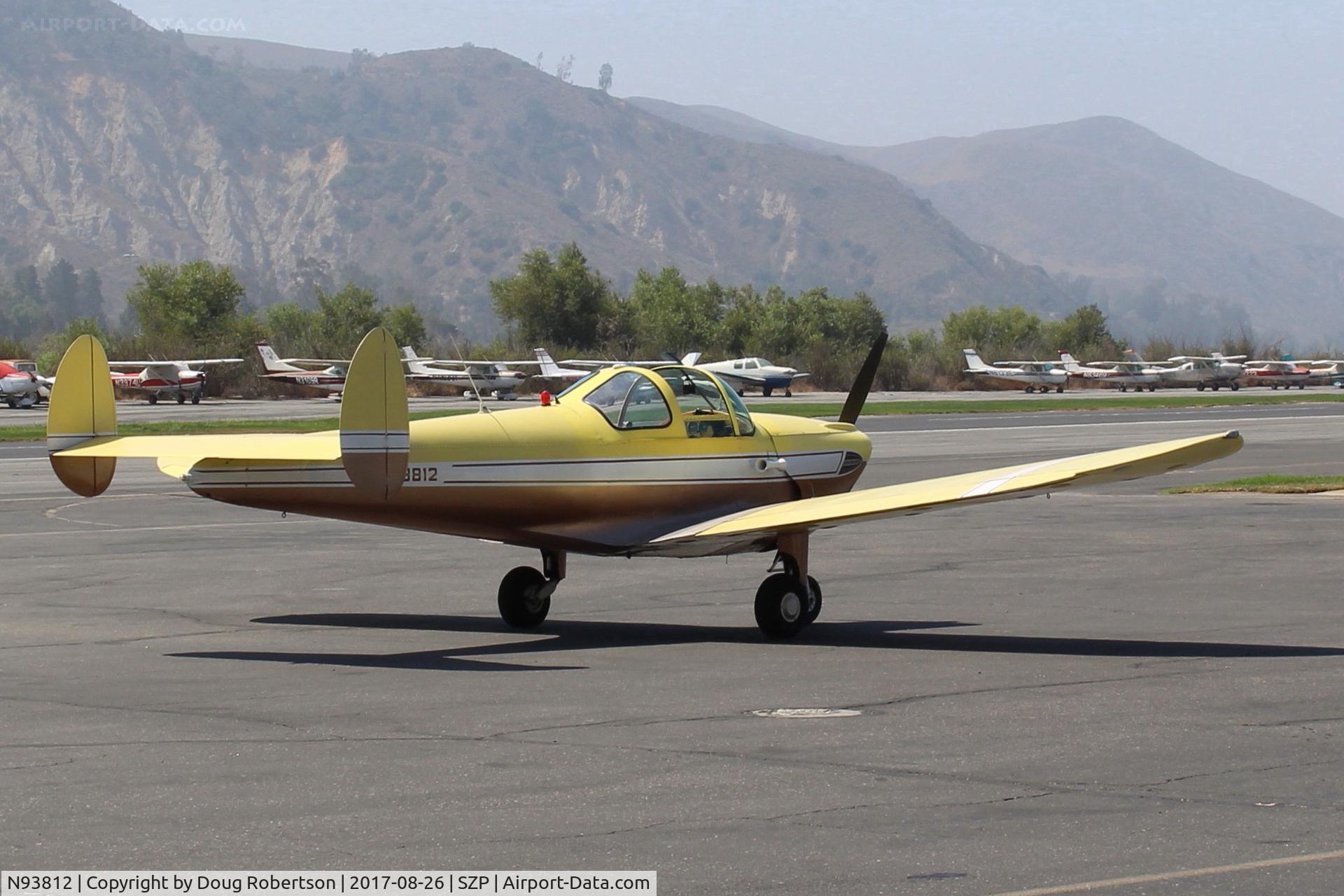 N93812, 1946 Erco 415C Ercoupe C/N 1135, 1946 ERCO ERCOUPE 415-C Continental A&C75 75 Hp upgrade, taxi