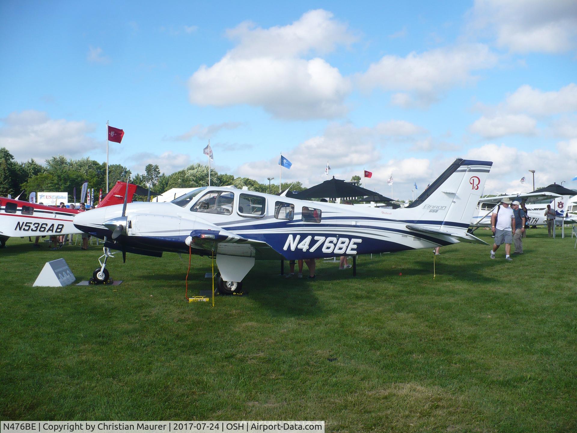 N476BE, 2017 Beechcraft G58 Baron C/N TH-2476, Beech Bonanza