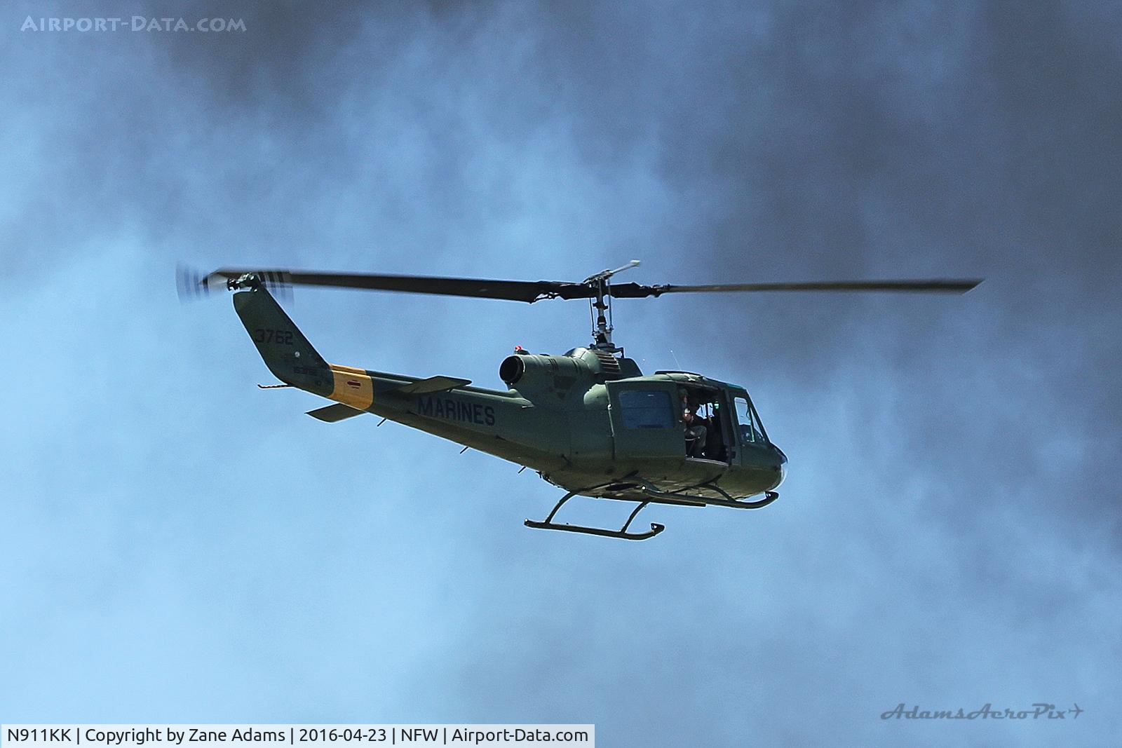 N911KK, 1966 Bell UH-1E Iroquois C/N 153762/6128, Collings Foundation UH-1E at the 2016 NAS Fort Worth Airshow