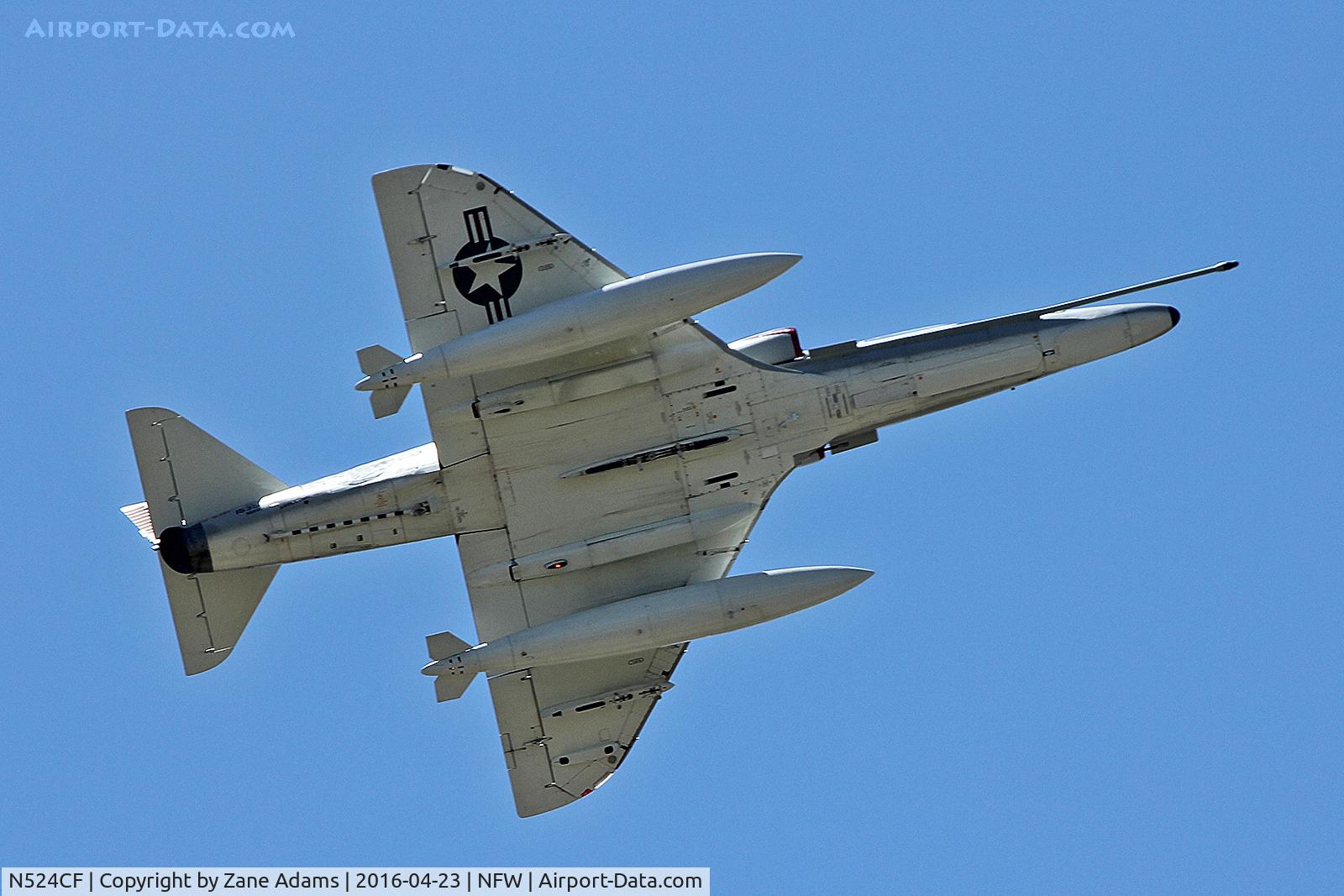 N524CF, 1967 Douglas TA-4F Skyhawk C/N 13590, Collings Foundation TA-4F at the 2016 NAS Fort Worth airshow