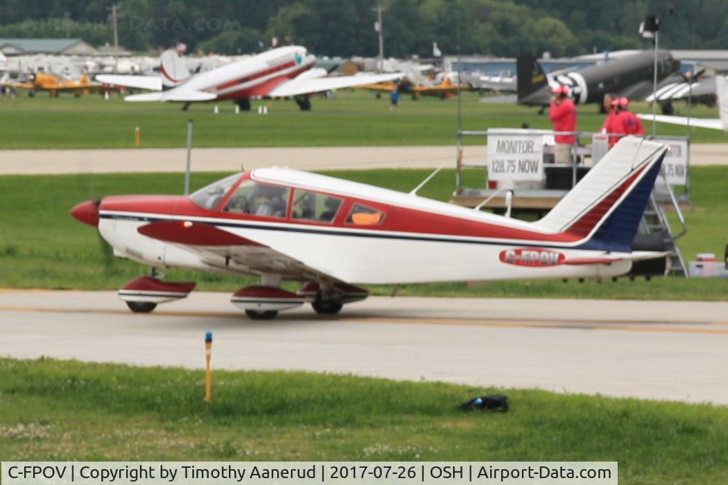 C-FPOV, 1969 Piper PA-28-180 Cherokee C/N 28-5161, 1969 Piper PA-28-180, c/n: 28-5161