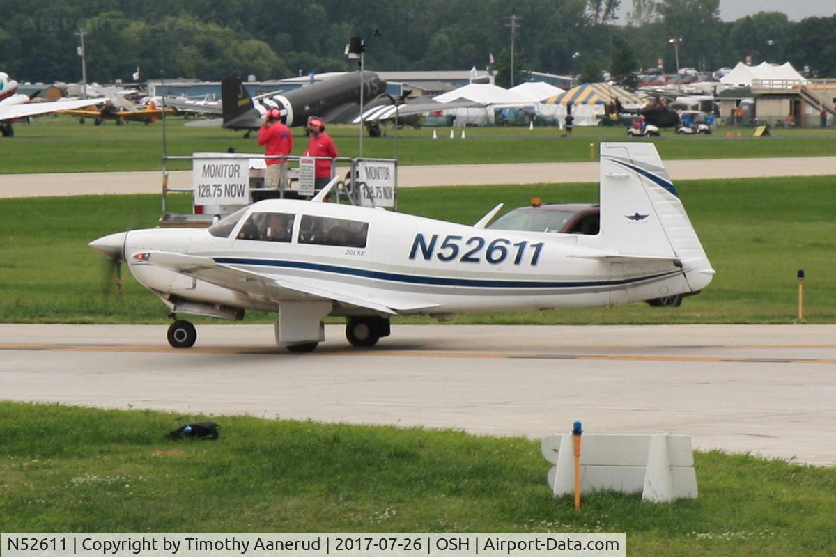 N52611, Mooney M20J 201 C/N 24-1665, Mooney M20J, c/n: 24-1665