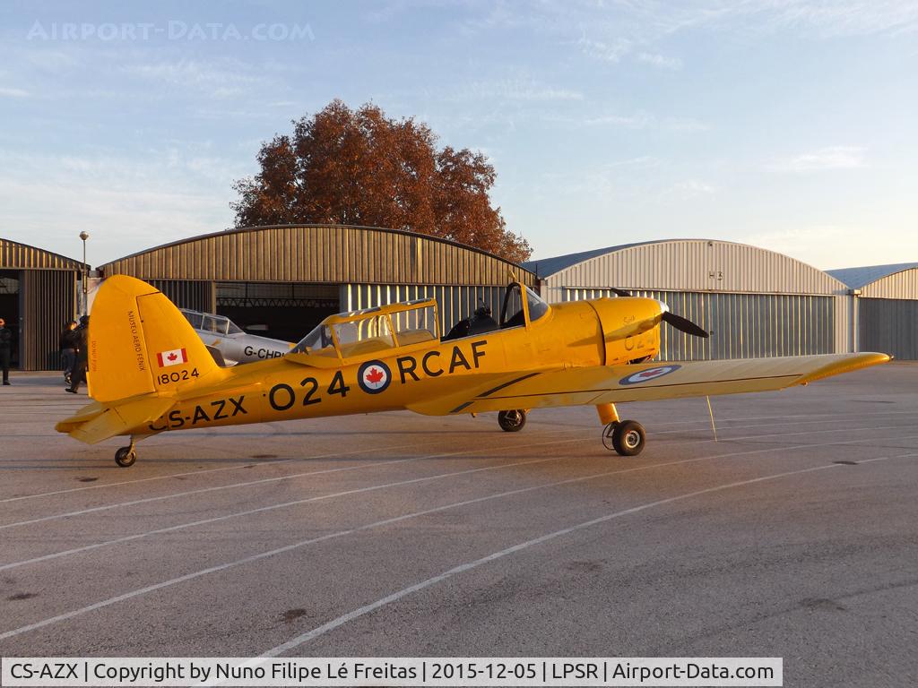 CS-AZX, 1956 OGMA DHC-1 Chipmunk T.20 C/N OGMA-24, Static display.